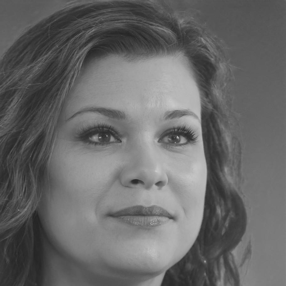 Professional woman in business attire